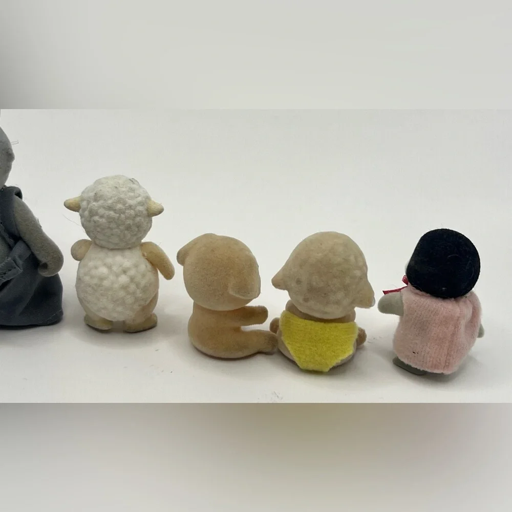 Figurine set of 6, Misc. Various animals and condition‎